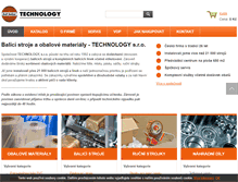 Tablet Screenshot of eshop.technology.cz